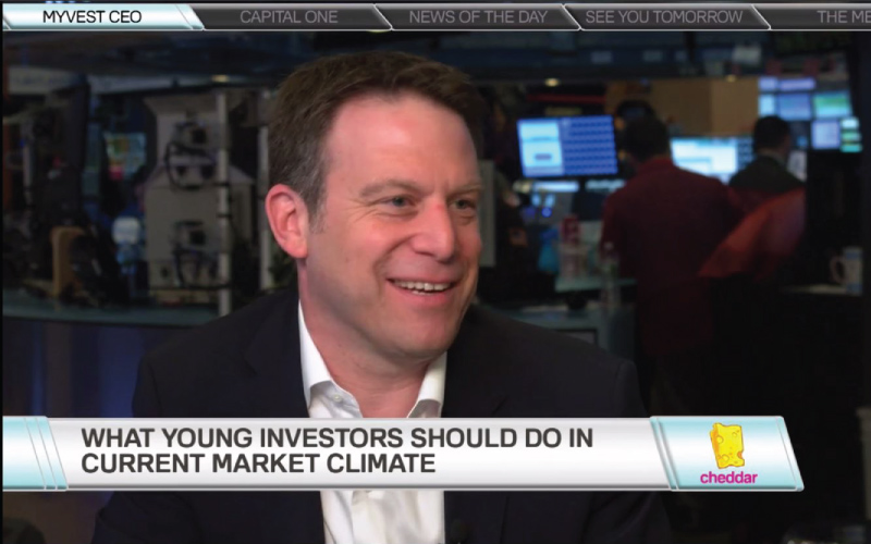 MyVest CEO NYSE Cheddar interview